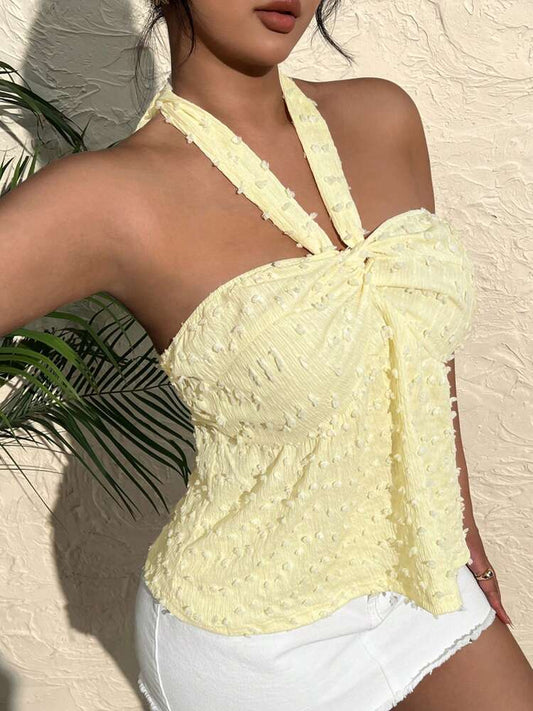 Plus Size Solid Color Spaghetti Strap Tank Top – Lightweight & Fashionable Summer Essential for Casual Wear and Vacation Outfits